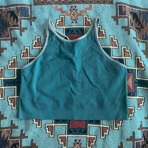 Athleta Aurora High Neck Crop Tank